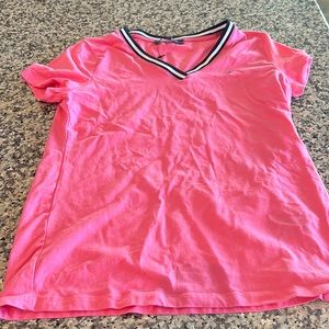 tommy hilfiger pink shirt medium